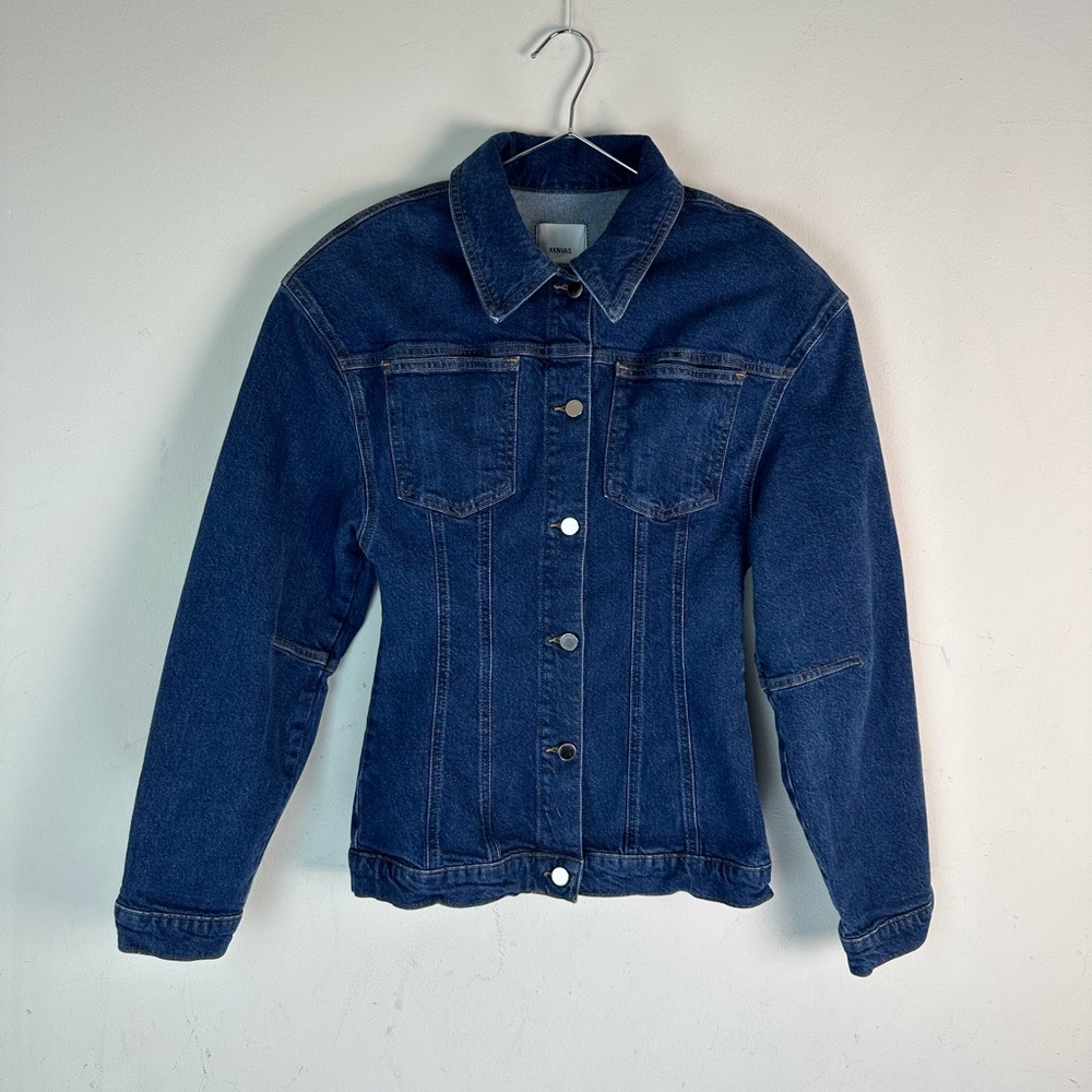 AKNVAS Womens Mercer Denim Jacket Size 0
